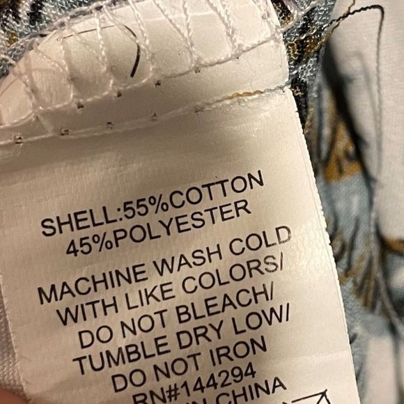 HanTon Retro Beetle Travel Bug Tropical Coastal Short Sleeve Button Down Shirt - Picture 4 of 4